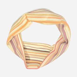 Vibrant multi-coloured striped headband